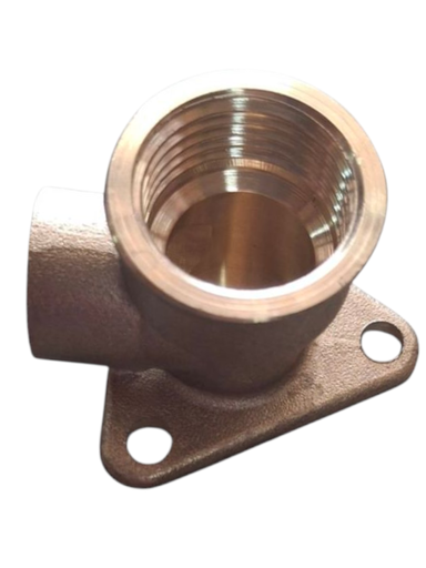 ½ Copper Wall Plate Elbow 90⁰