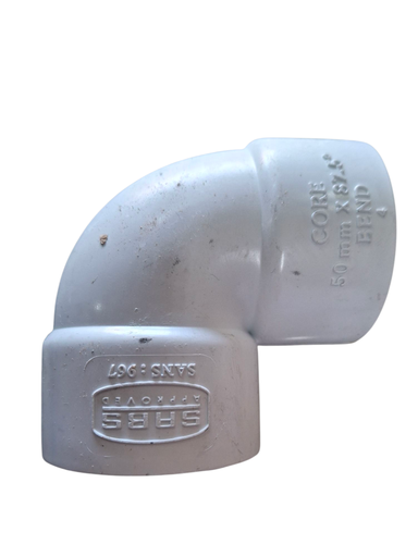 50mm Pvc 90⁰ Plain Elbow
